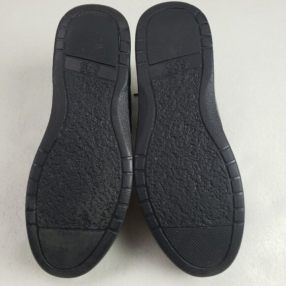 SAS Free Time Leather Walking Shoe Womens 9 N Black Comfort Orthopedic Sneaker - Picture 11 of 12